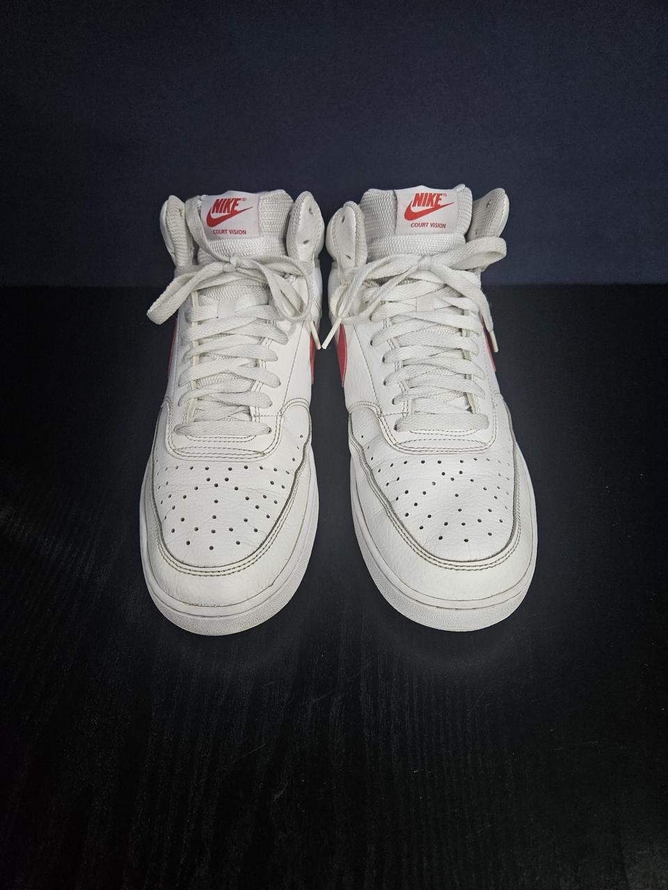 나이키 코트비전 미드 화이트 남성 280~285 하이탑