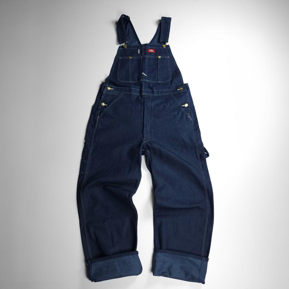 디키즈 USA 오리지널 박시핏 데님 오버롤 (L)