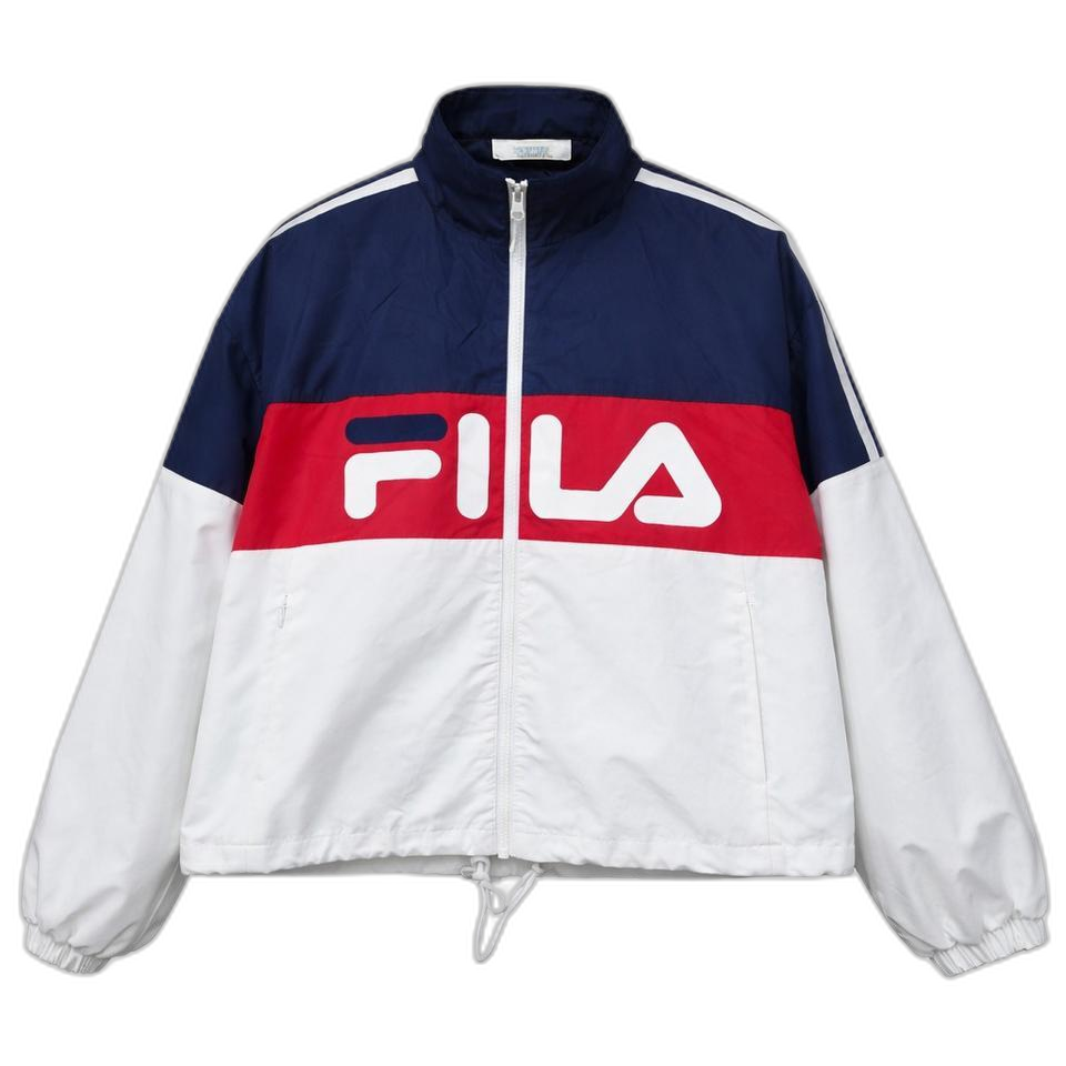 필라 컬러블록 바람막이자켓