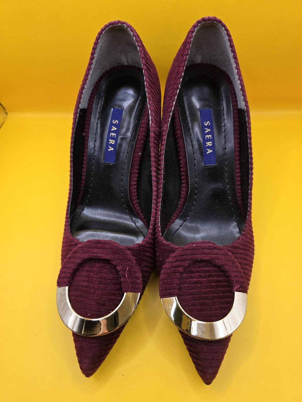 세라(SAERA) 골덴 벨벳 여성구두230