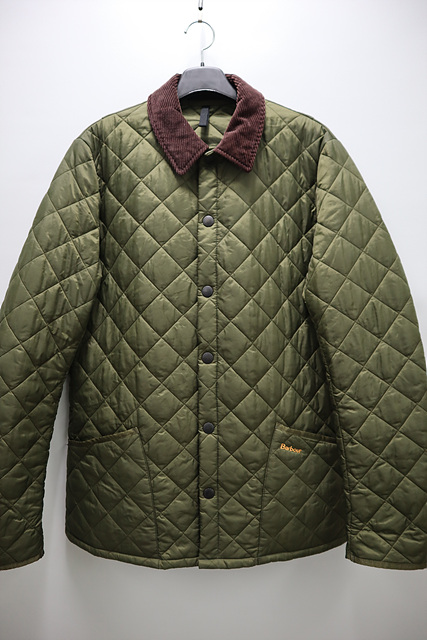 Barbour 바버 퀼팅 패딩 자켓 똑딱이