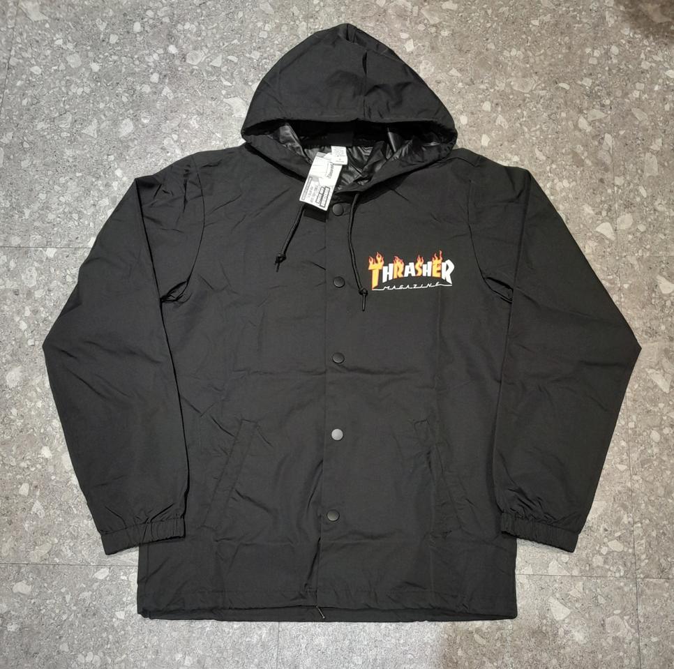 (새상품) 트레셔 코치후드 자켓 블랙 (S)