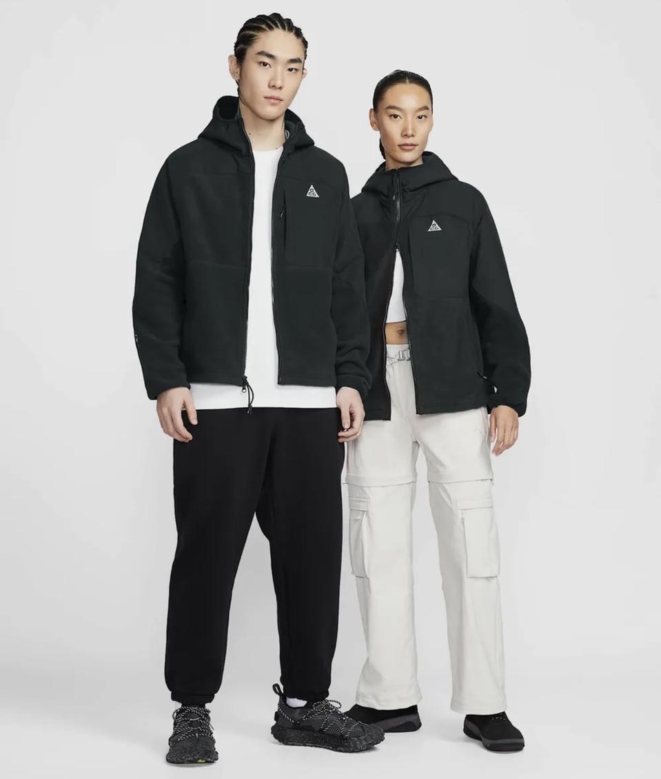 ACG 울프 트리 플러스 풀집 후드 미드 레이어 XL