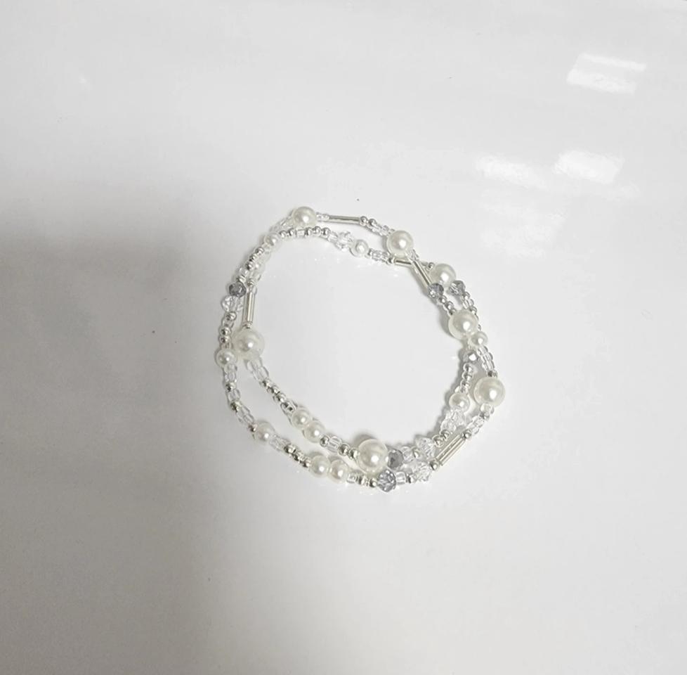 여리여리 진주 비즈 팔찌