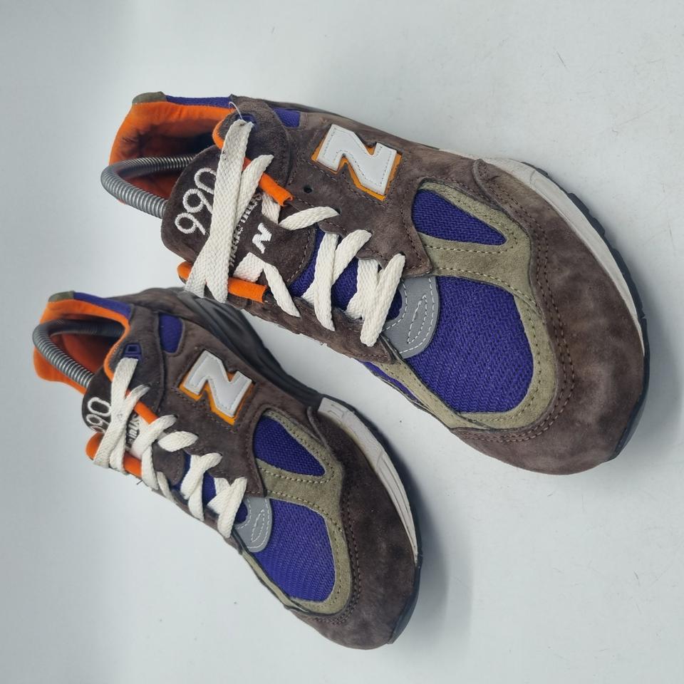 뉴발란스 990v2 메이드 인 USA 브라운 퍼플 남성 275mm