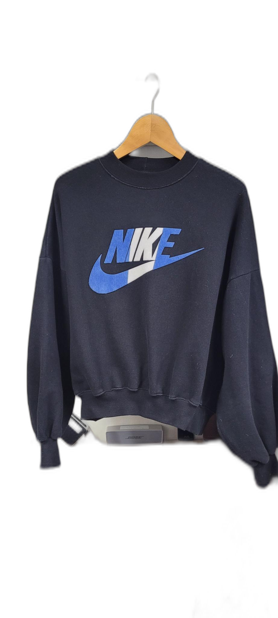 나이키 크롭 맨투맨 스웨트셔츠 티