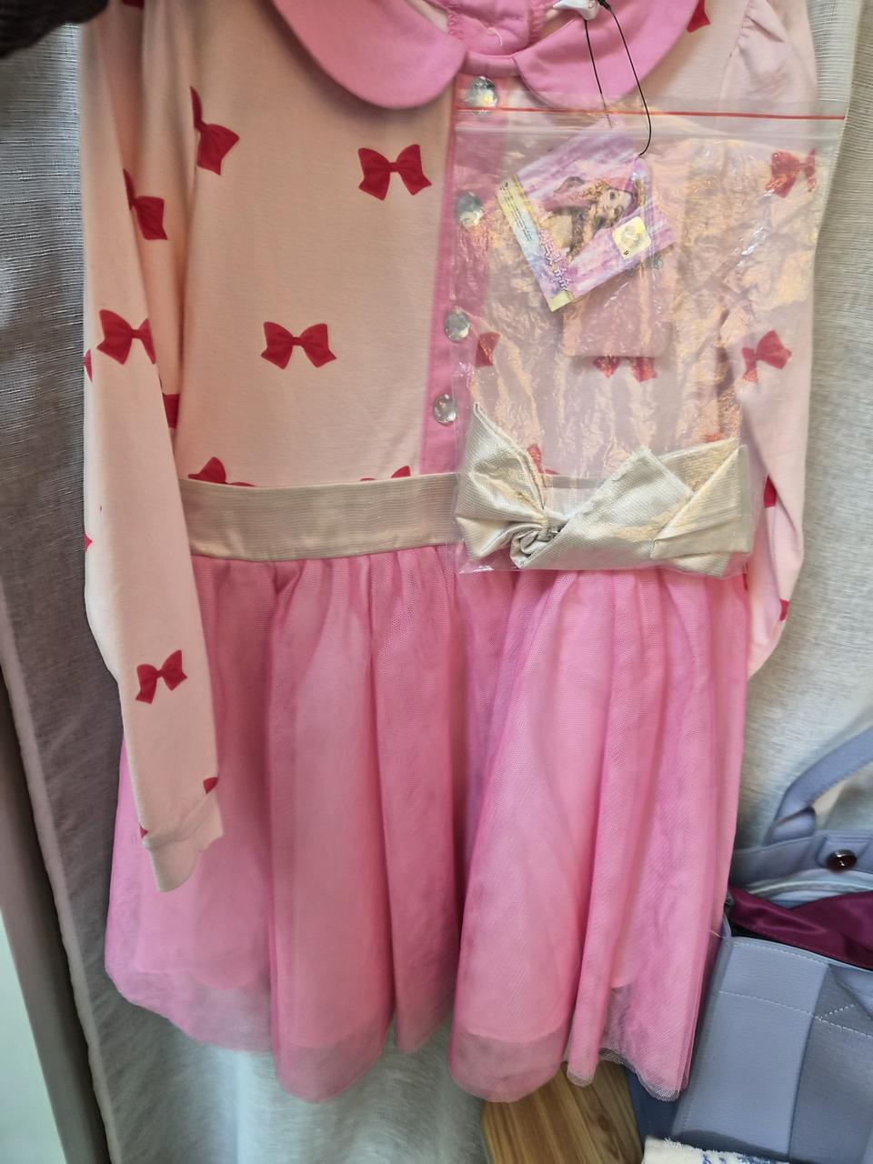 새상품 로엠걸즈 시크릿쥬쥬 여아원피스 110사이즈