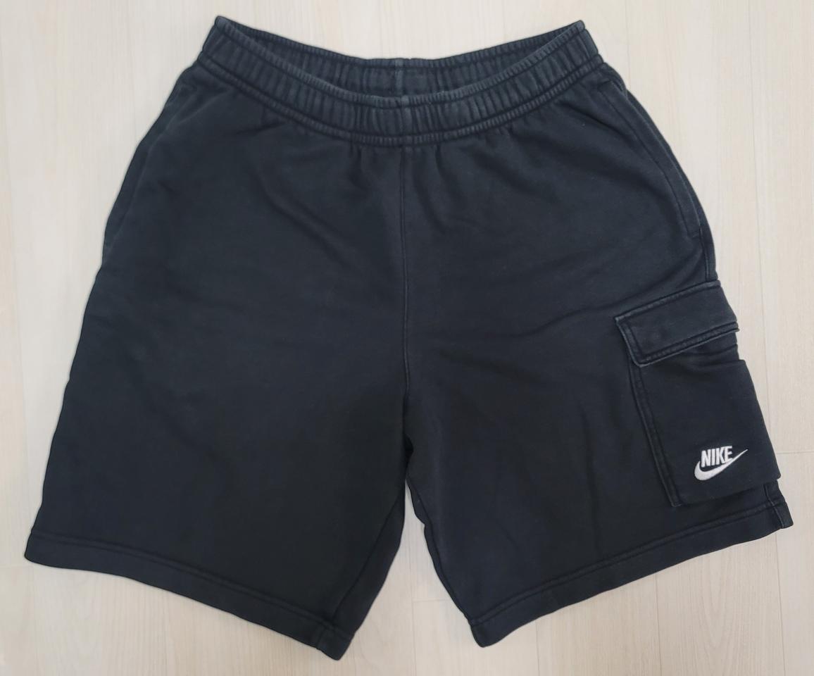 (M,30-31)나이키 프렌치 테리 카고 반바지 숏팬츠 판매합니다