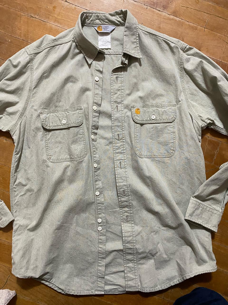 칼하트 베이지 워크웨어 셔츠 (105~110)