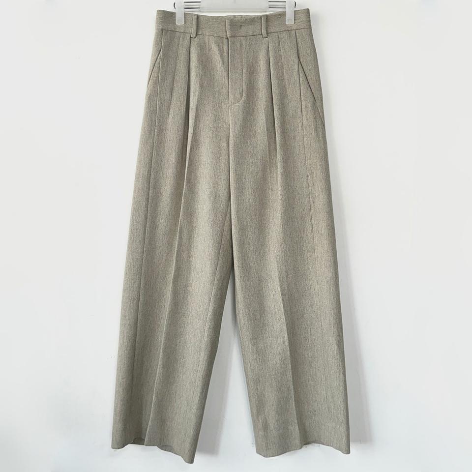 시스템옴므 23 멜란지 울 팬츠