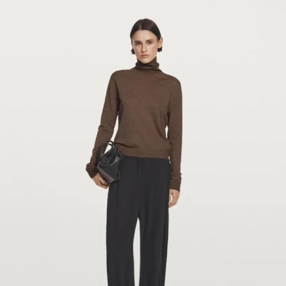 마시모두띠 하이넥 울 니트 스웨터 [새상품]