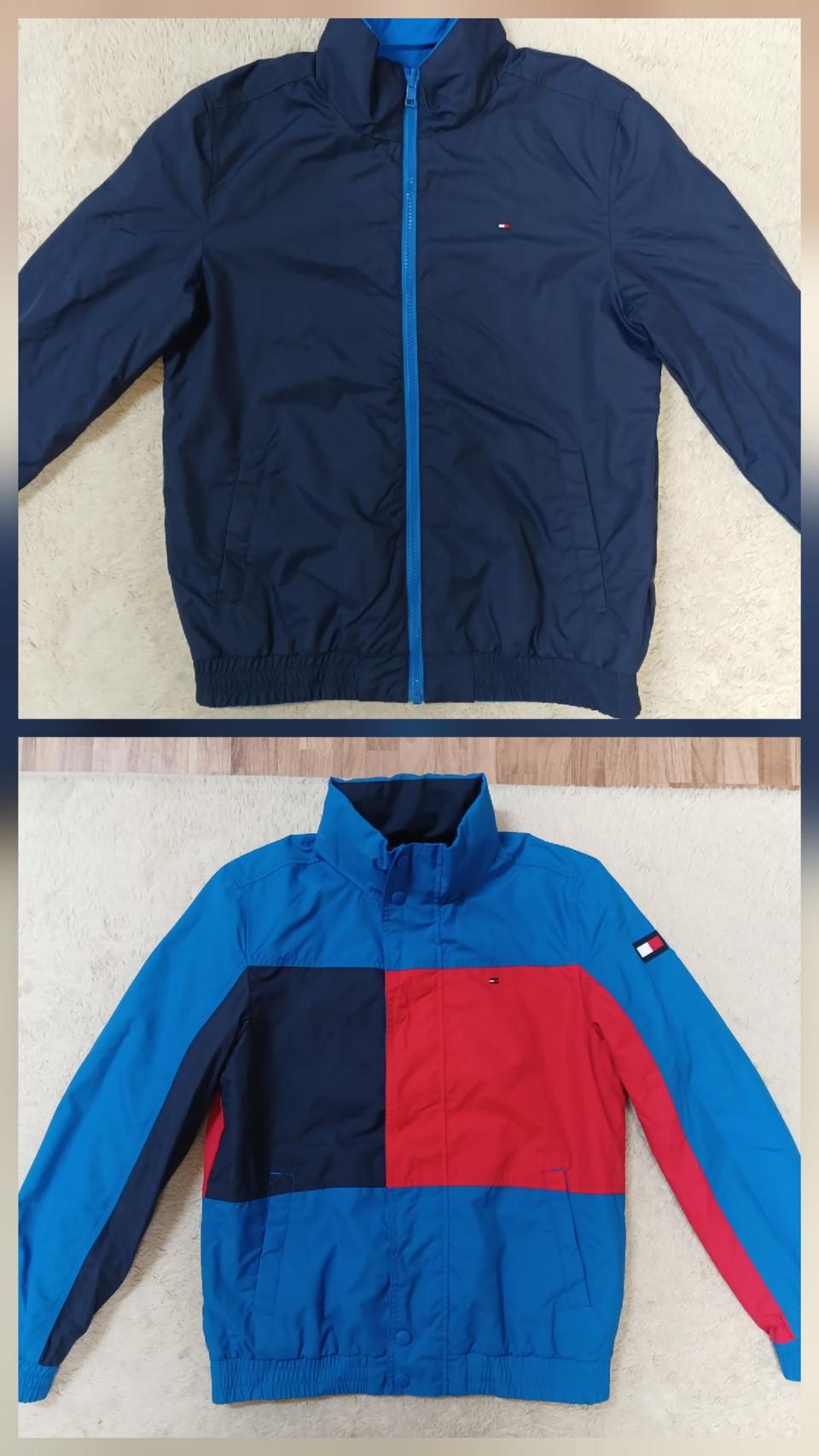 [여성95] 정품 타미힐피거 리버시블 바람막이점퍼 새것수준 무료배송