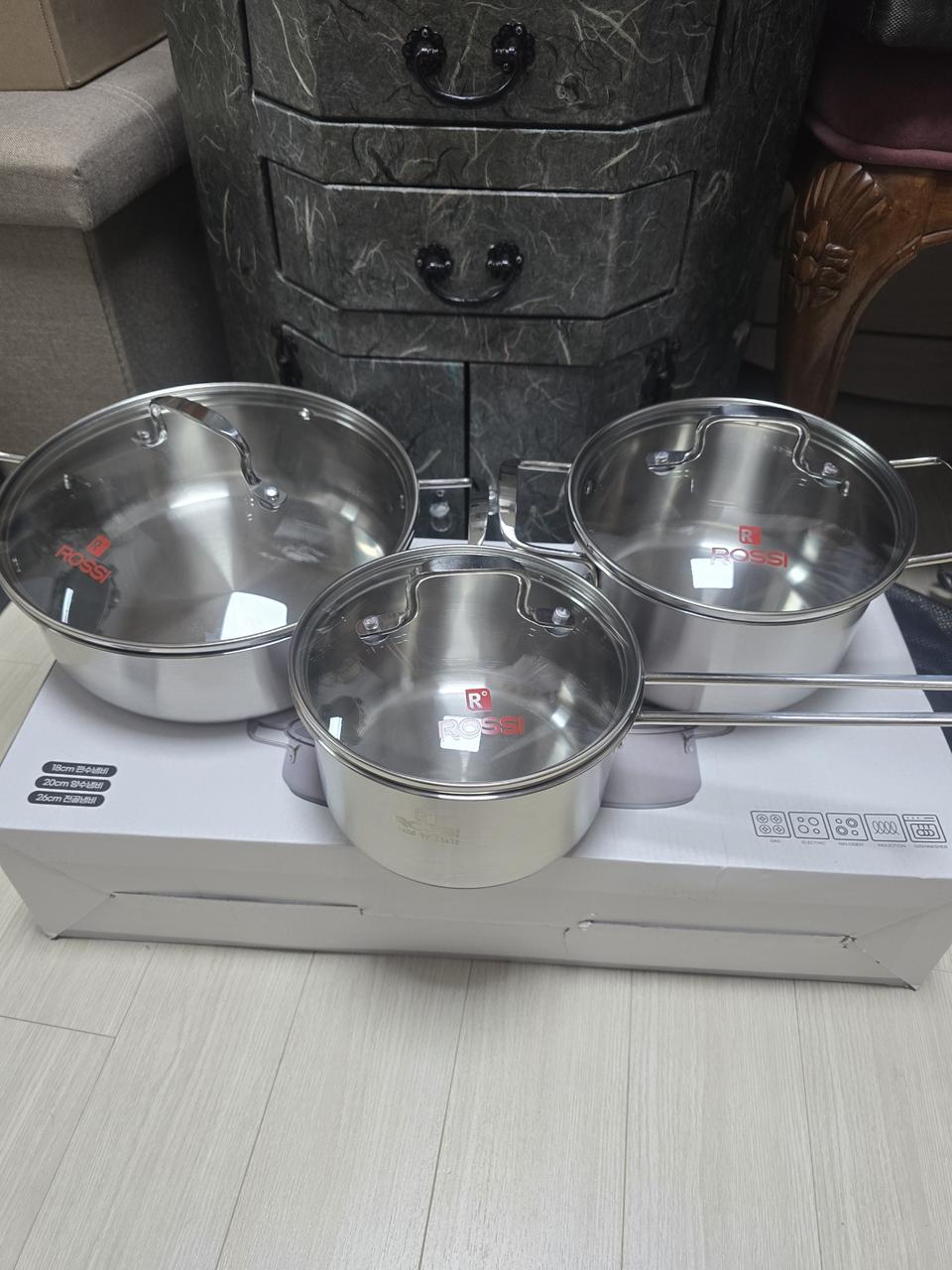 ROSSI조일엘르 스텐냄비3종세트