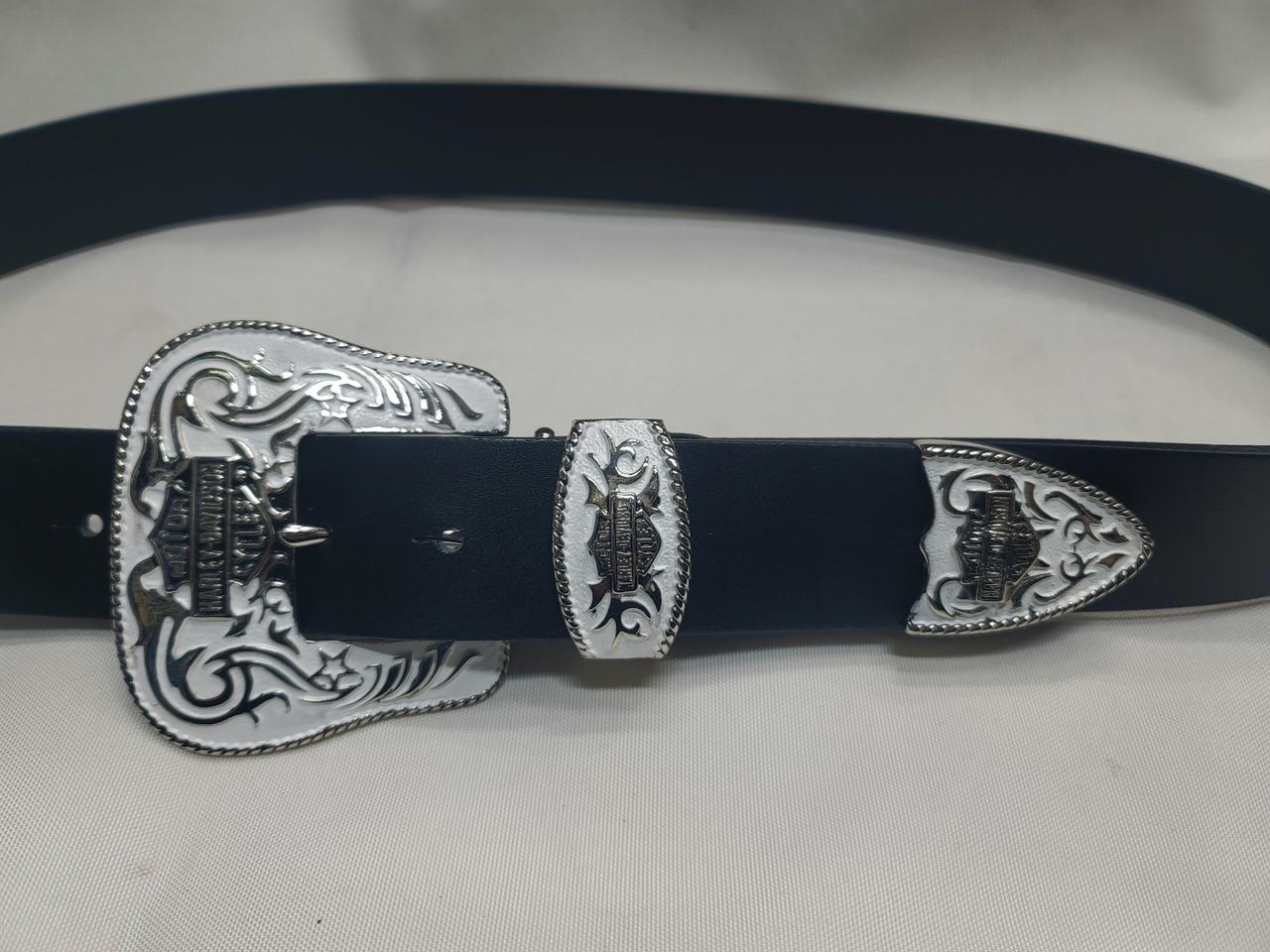 할리데이비슨 통가죽 벨트