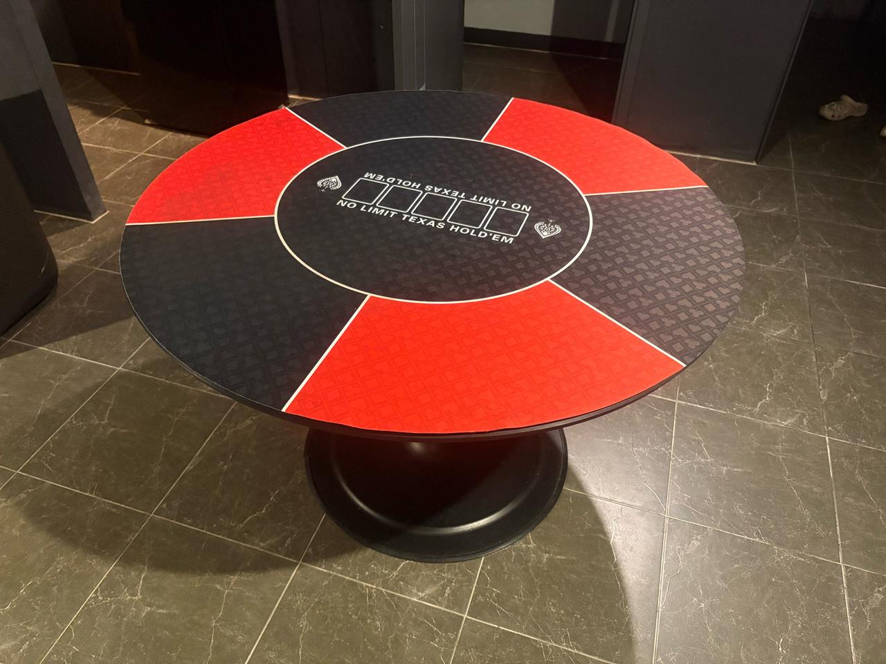 [중고] 포커(홀덤) 원형 테이블