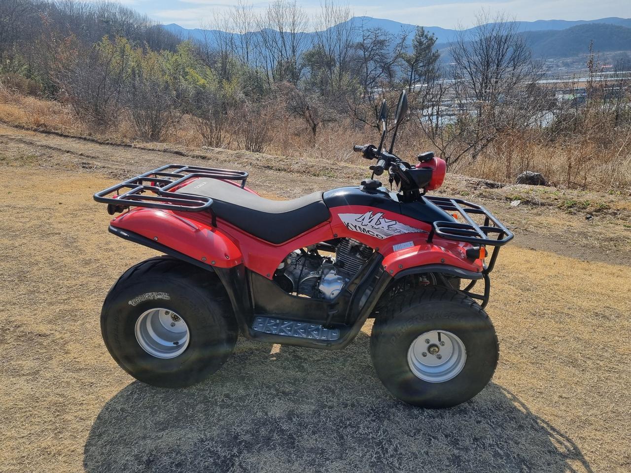 도로주행.번호판부착 되는 사륜오토바이 중고