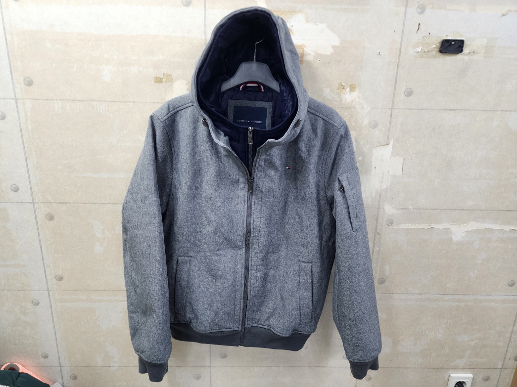 (M)타미힐피거 정품 남성 누빔 항공 점퍼/100size/상태우수 