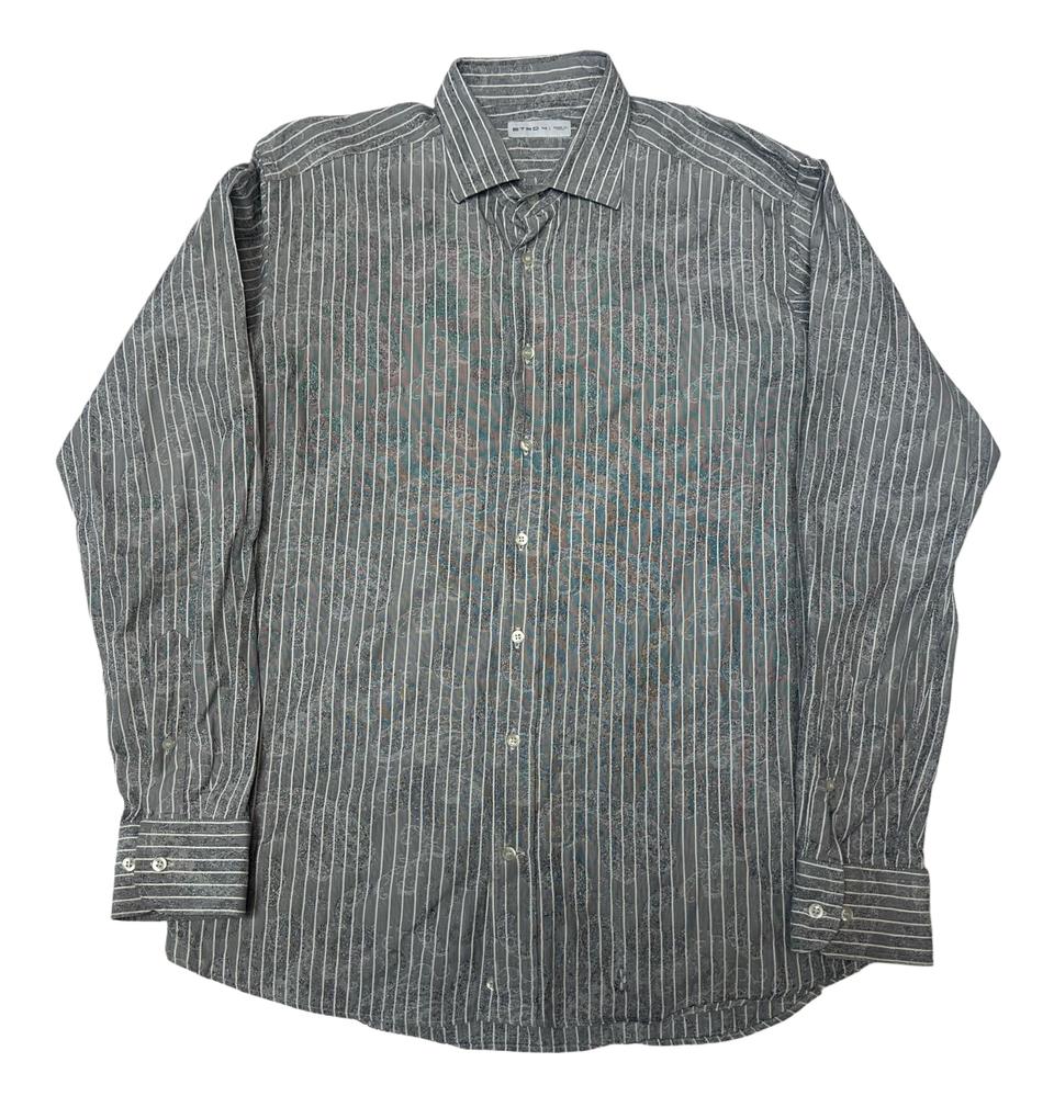 에트로 스트라이프 페이즐리셔츠 100