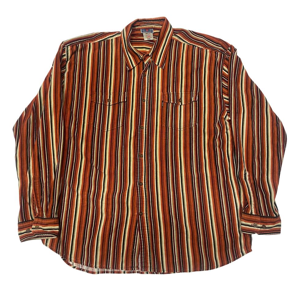 Maple 스트라이프 코듀로이셔츠 XXL