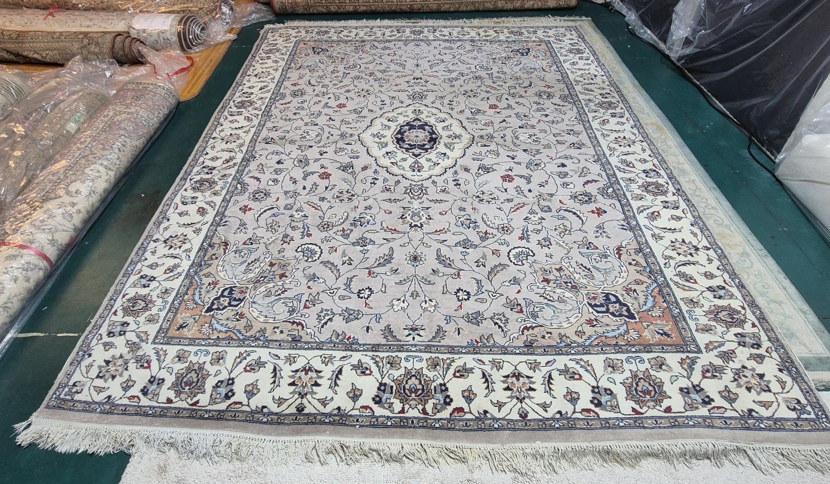 페르시안 특대형 핸드메이드 울실크 카페트 - PE211 -