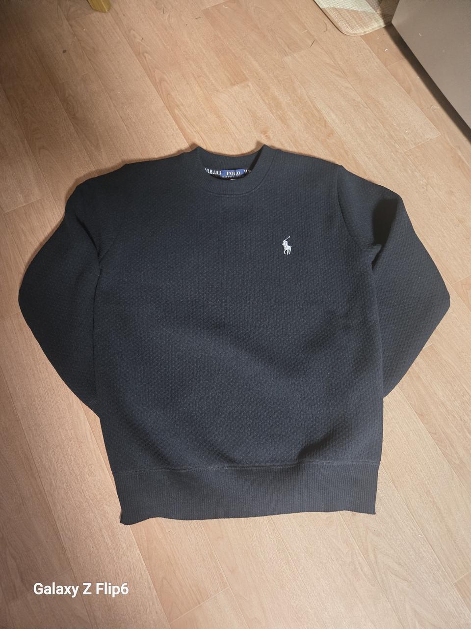 폴로랄프 로렌 블랙 맨투맨