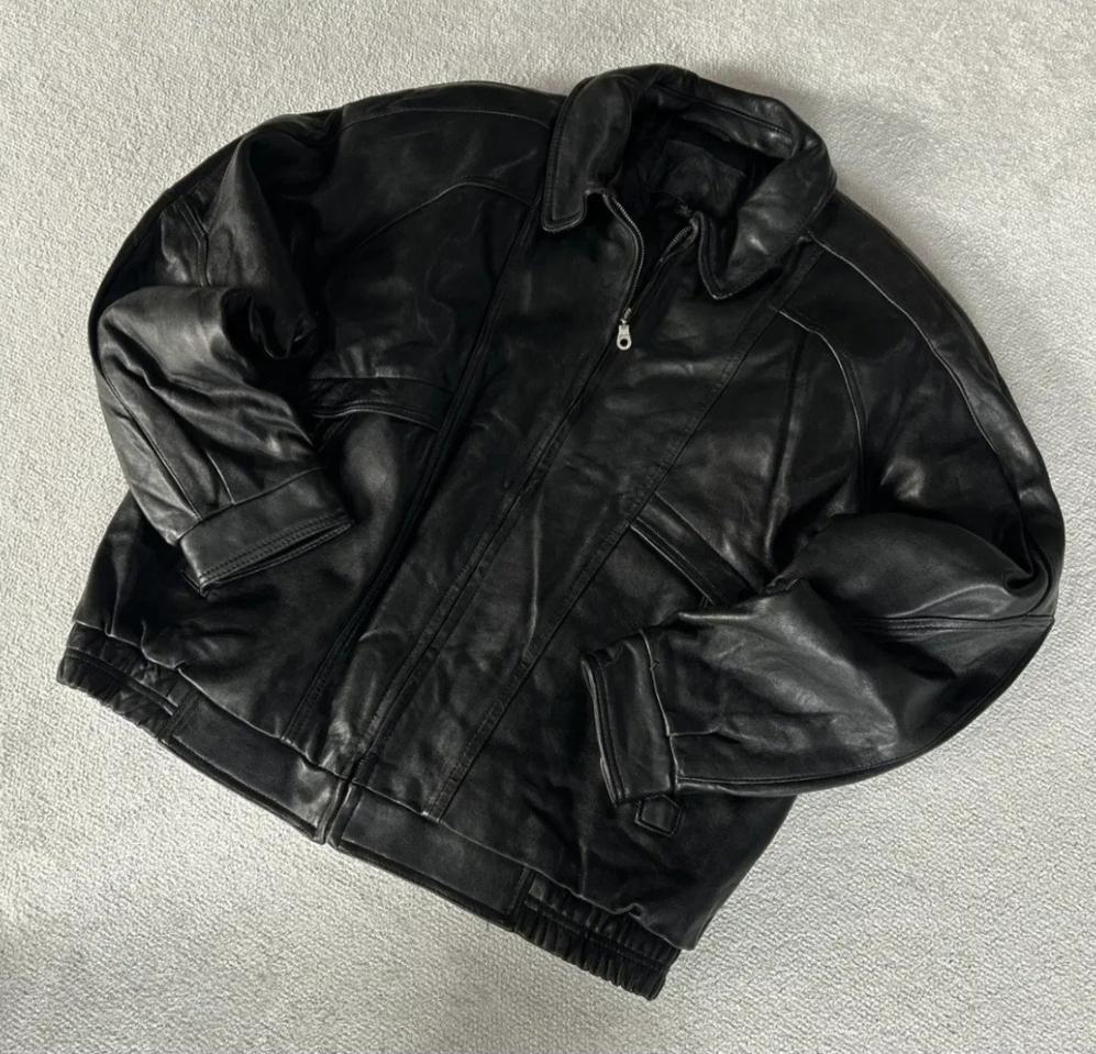 레더 자켓 양가죽