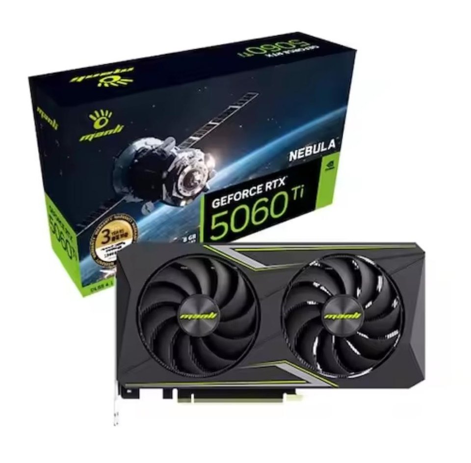 (미개봉) 만리 RTX5060 Ti Nebula D7 8GB 팝니다.