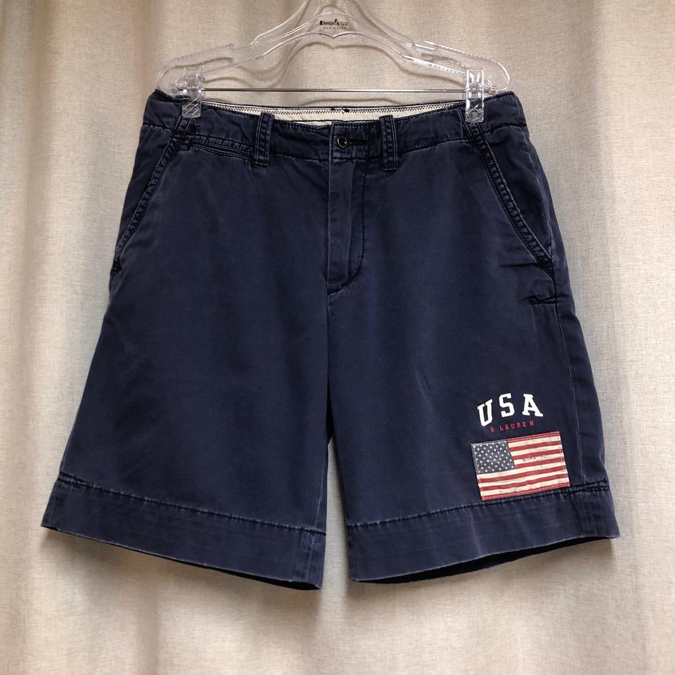 폴로 랄프로렌 네이비 워싱 반바지 쇼츠 w32