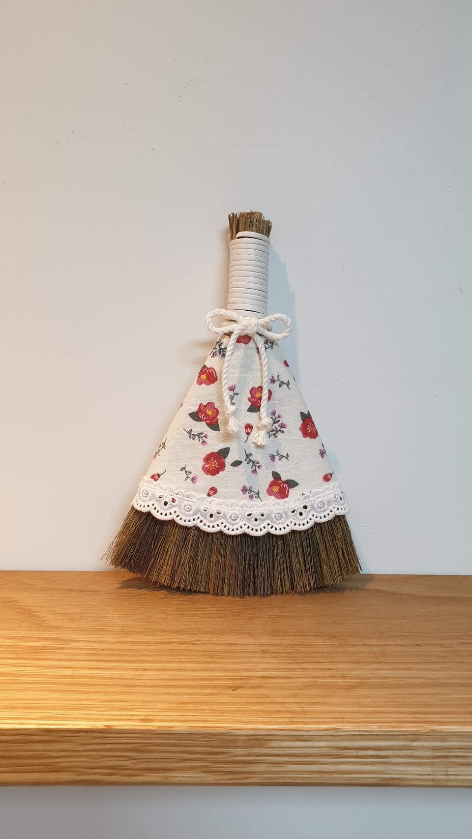 미니 복 빗자루(패브릭 동백꽃)_타입 선택