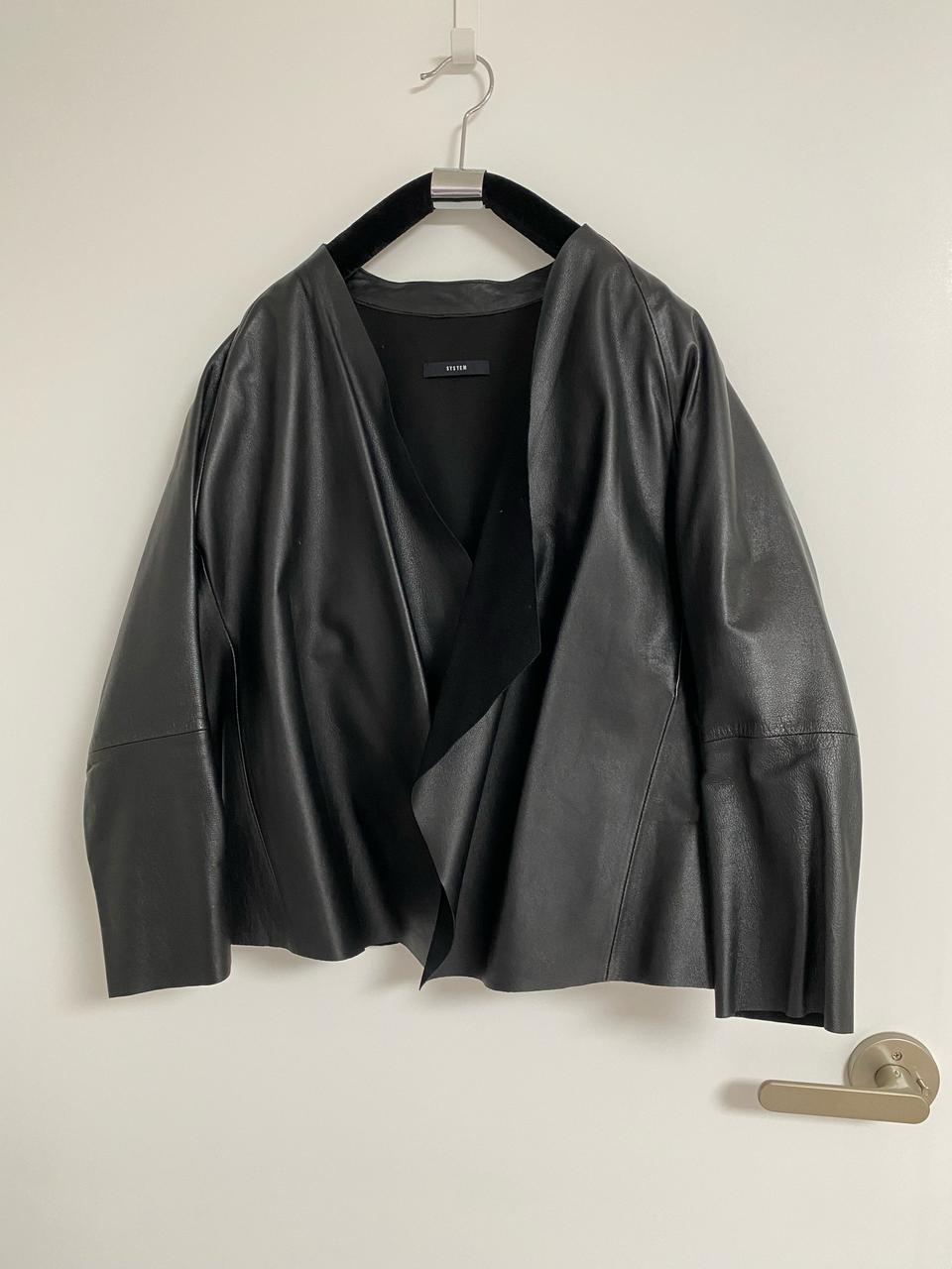 시스템 양가죽자켓