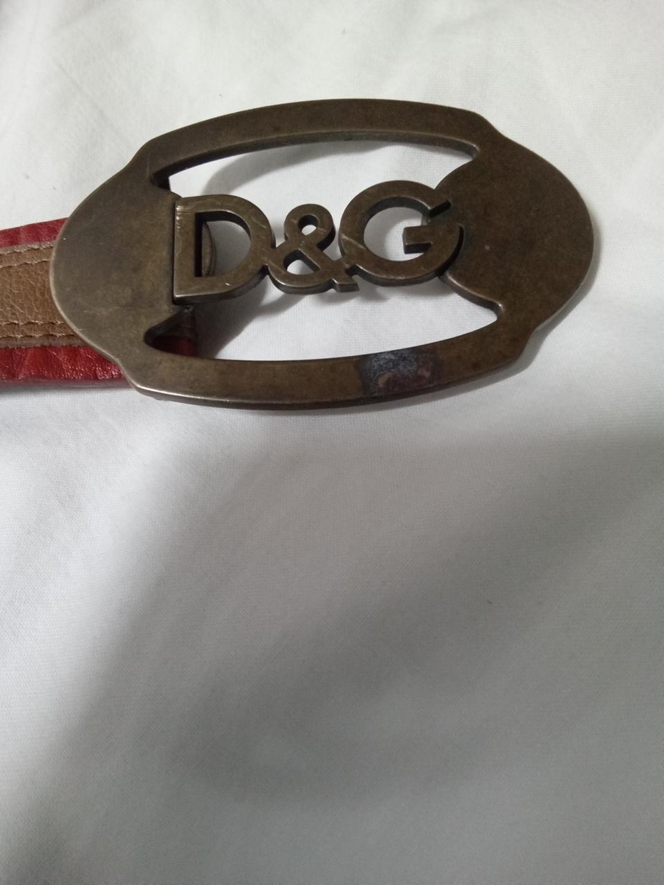 돌체앤가바나 황동 로고 벨트