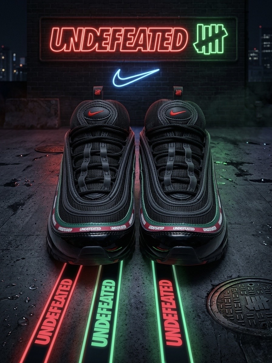 나이키 에어맥스 97 언디핏 블랙 260