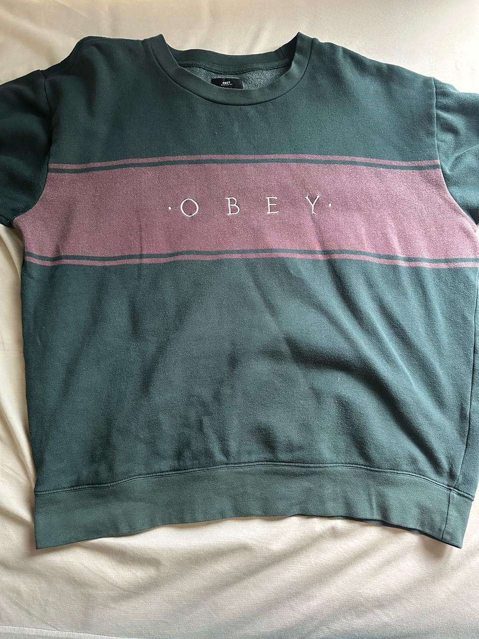 (L) 오베이 맨투맨 스웻