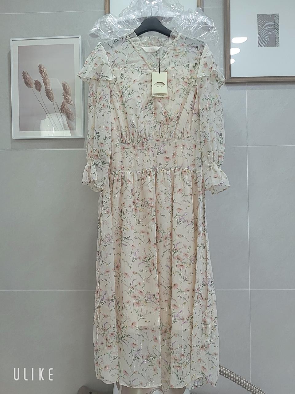 Enc 플라워 쉬폰 원피스 3종