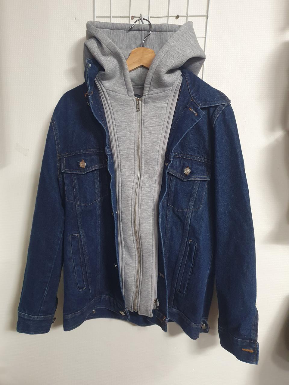 리버티 후드 청자켓 50