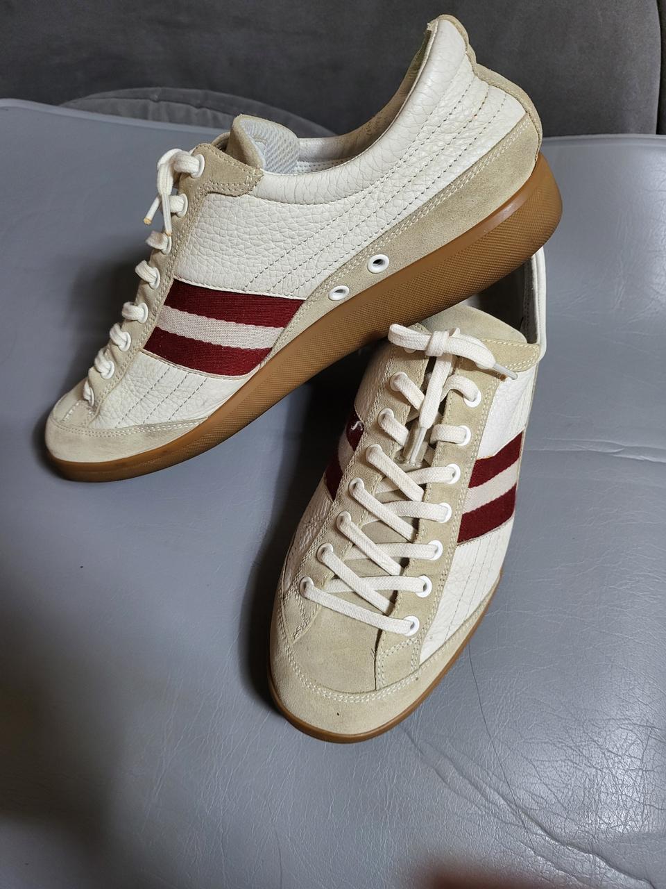 Bally Nate/05 스니커즈 US9.5 아이보리