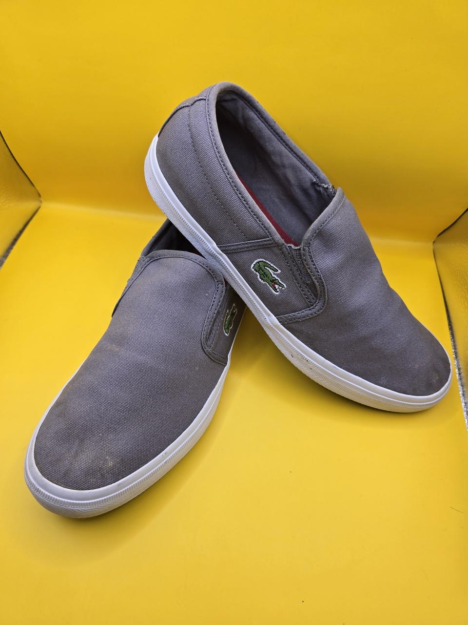 라코스테 슬립온 운동화 (그레이)255~260