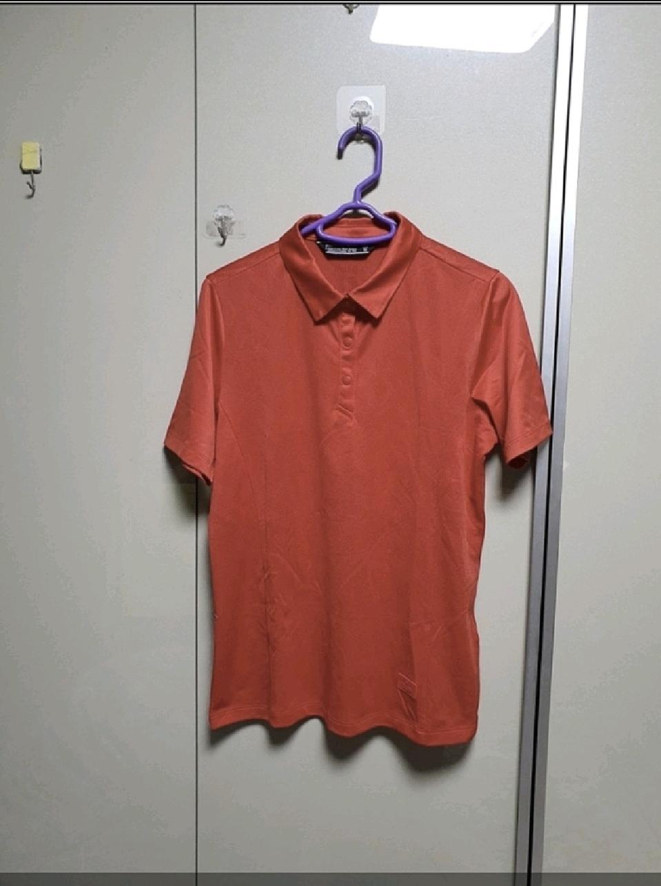 장미쉘바스키아 골프 여성 반팔카라티셔츠(90)☆