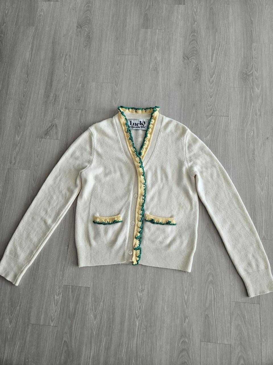 럭키슈에뜨 울 가디건