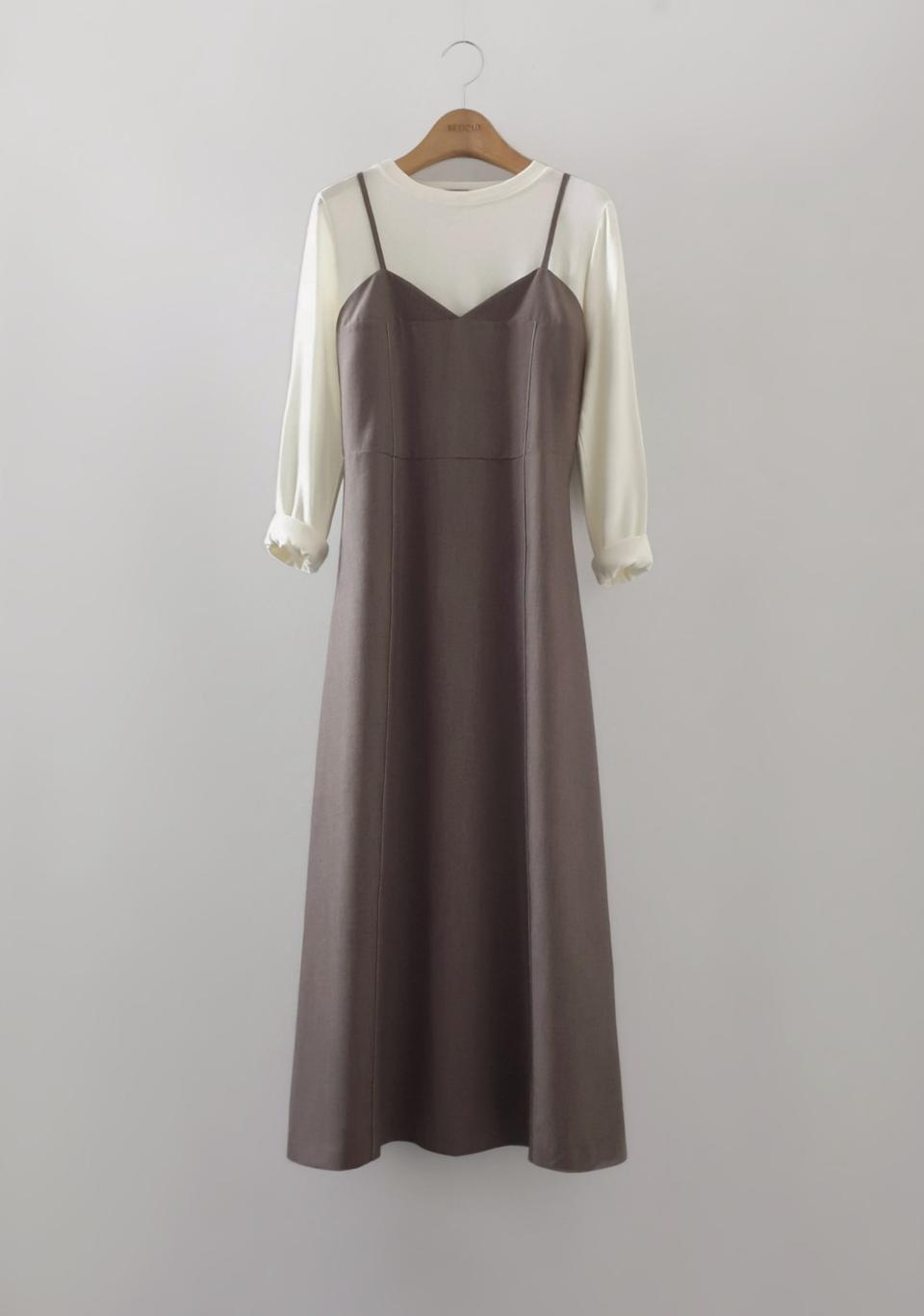 76000원대 뷔스티에 레이어드 원피스 새상품