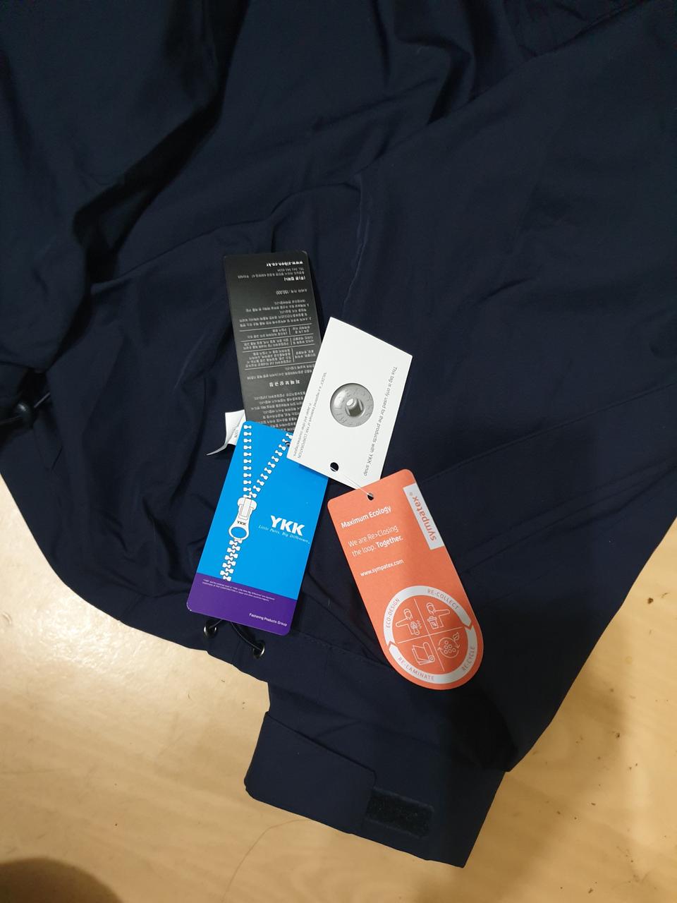 택채 새옷 지벤 기능성 자켓 100 회사명 있습니다