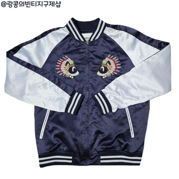 팬콧 빈티지 스트릿 스카쟌 자켓