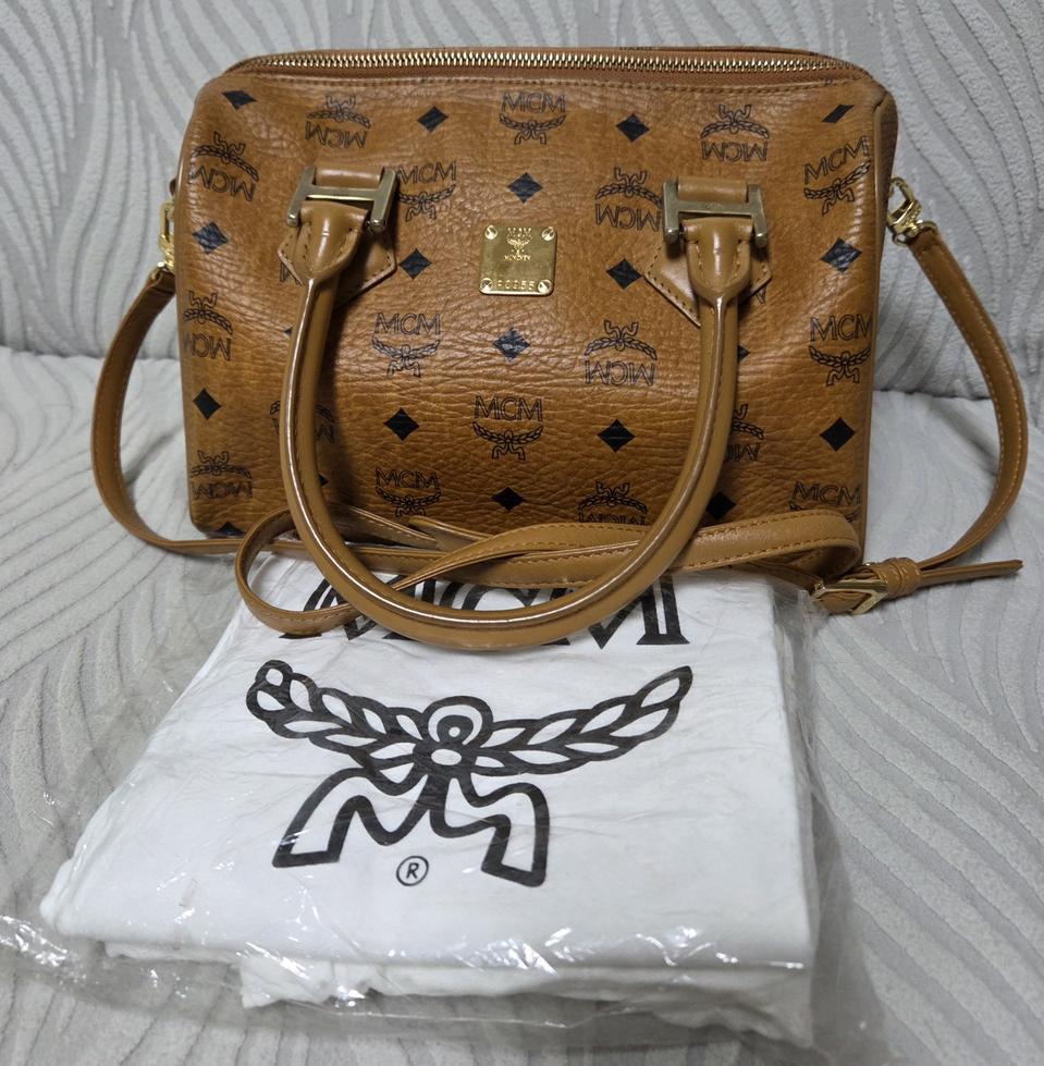 mcm 토트겸숄더백