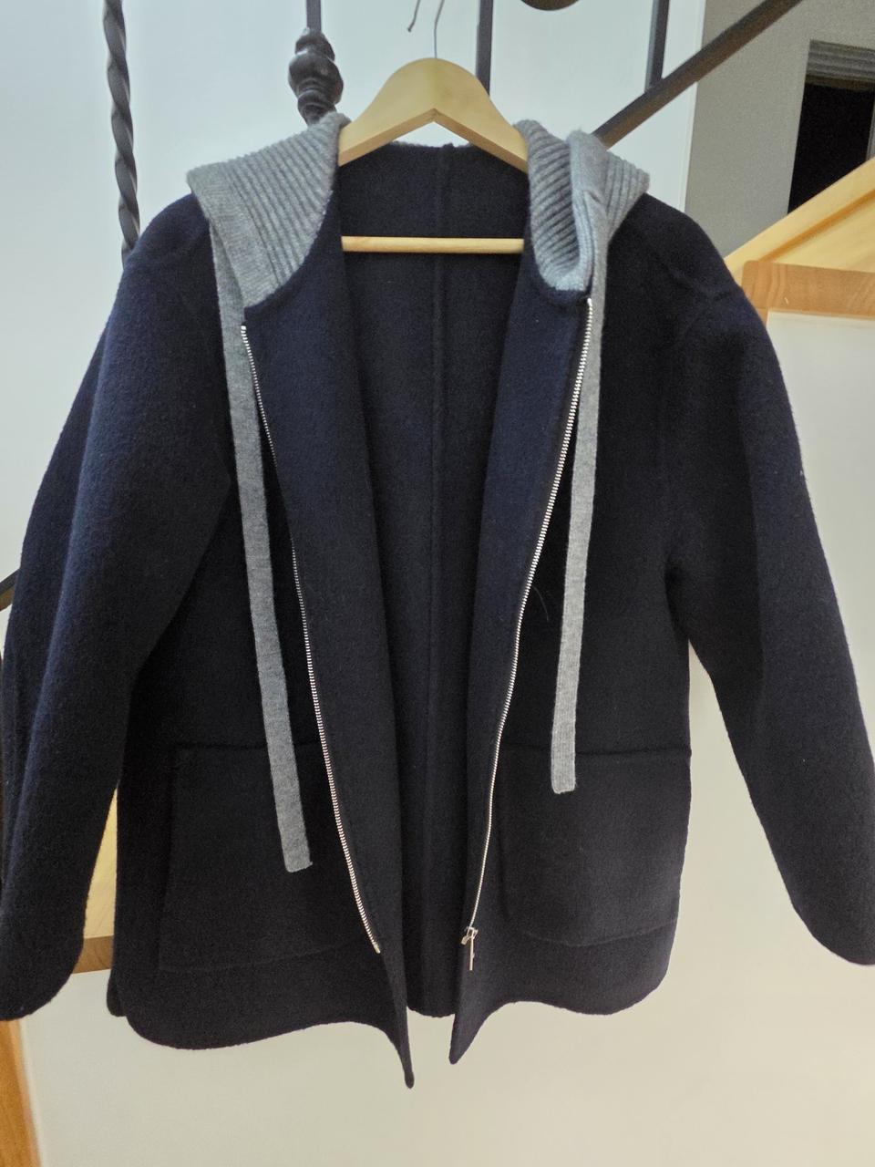 로즈베이 네이비 후드 코트♡