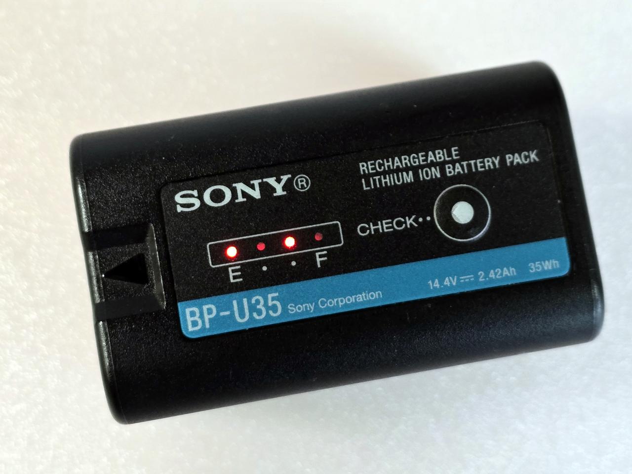 소니(Sony) BP-U35 충전식 리튬 이온 배터리 팩