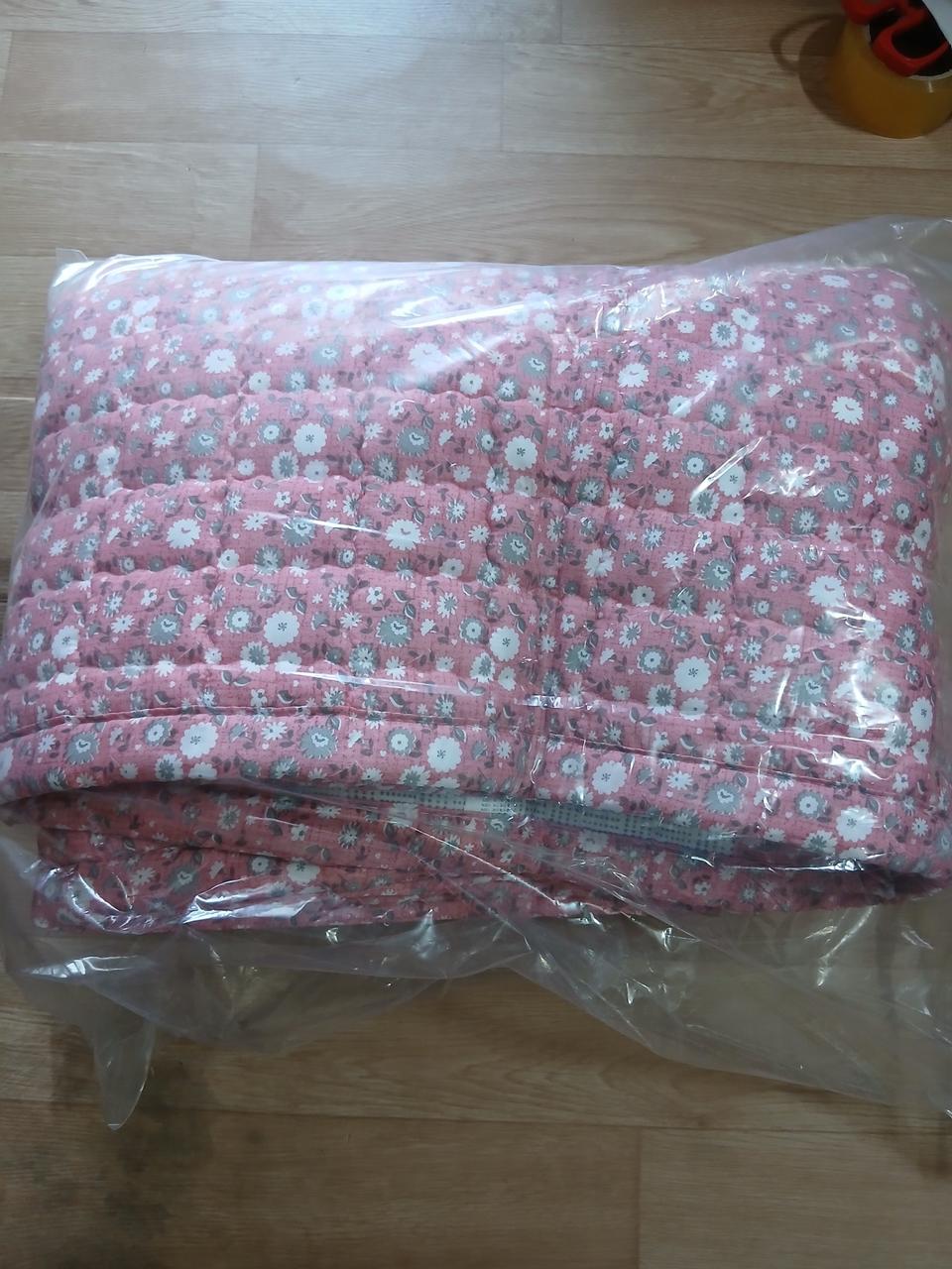 도톰한 침대 꽃패드 새상품