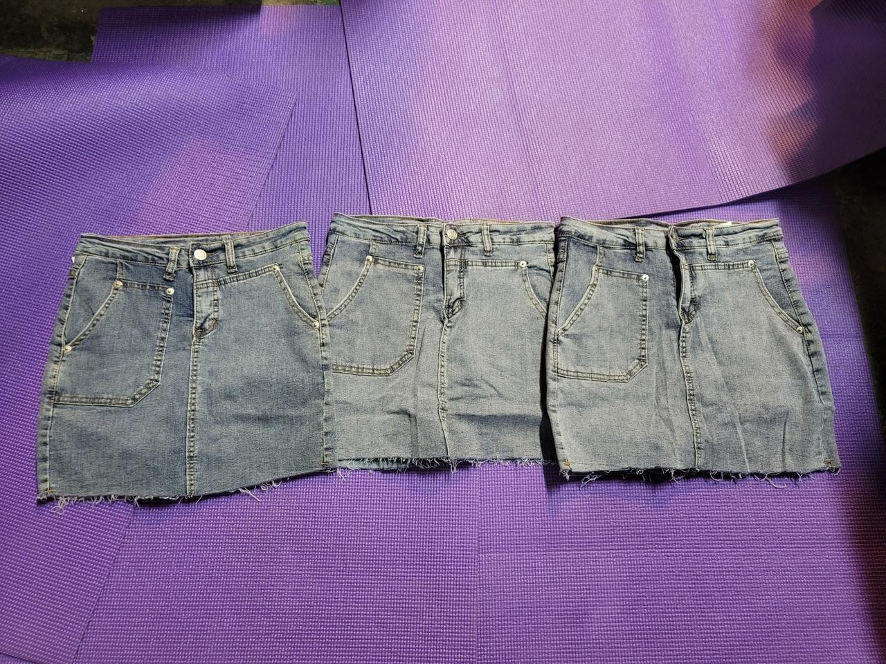 [새상품] 스판 청스커트 데님치마 2벌 1만원