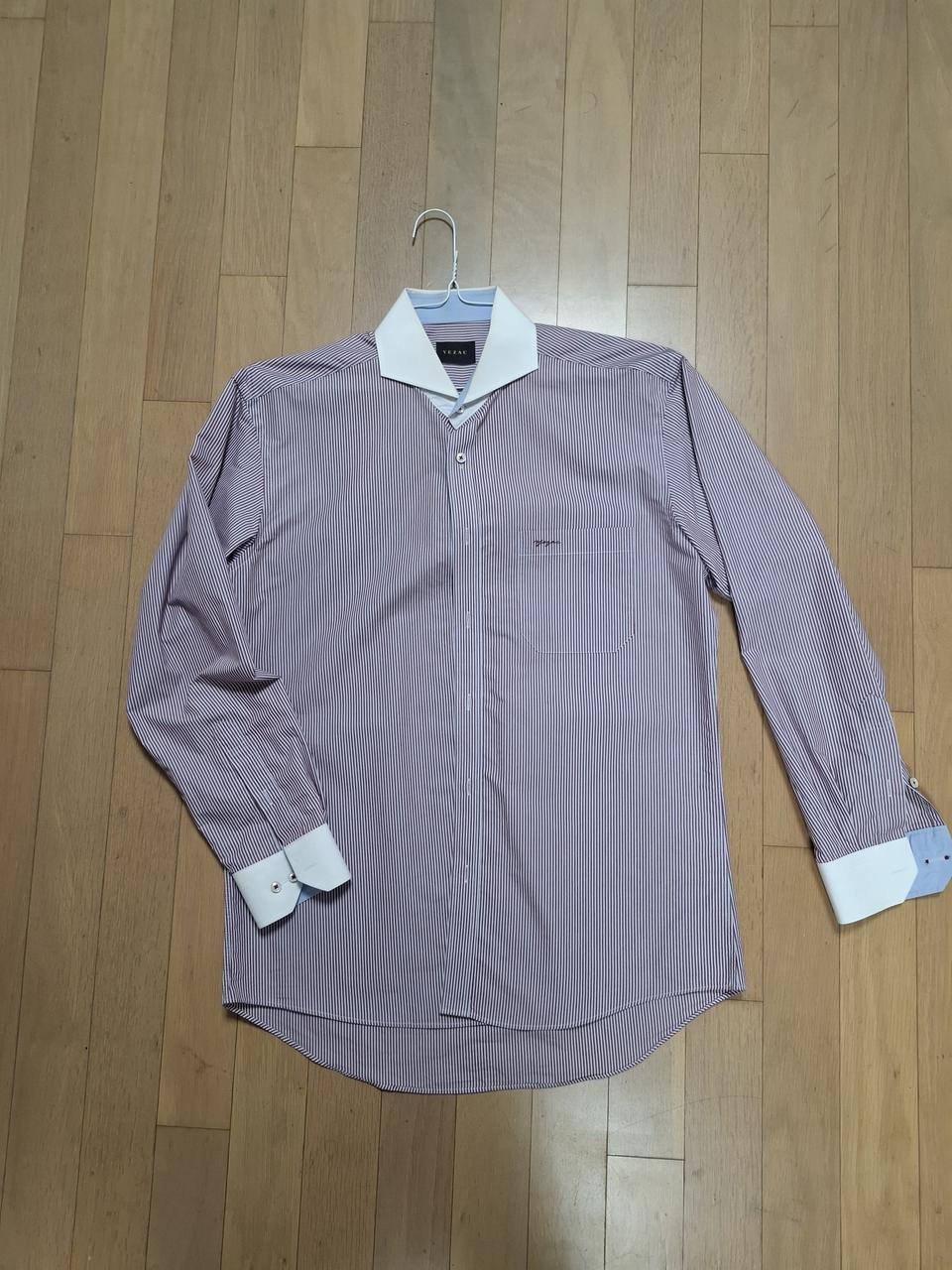 예작 스트라이프 셔츠