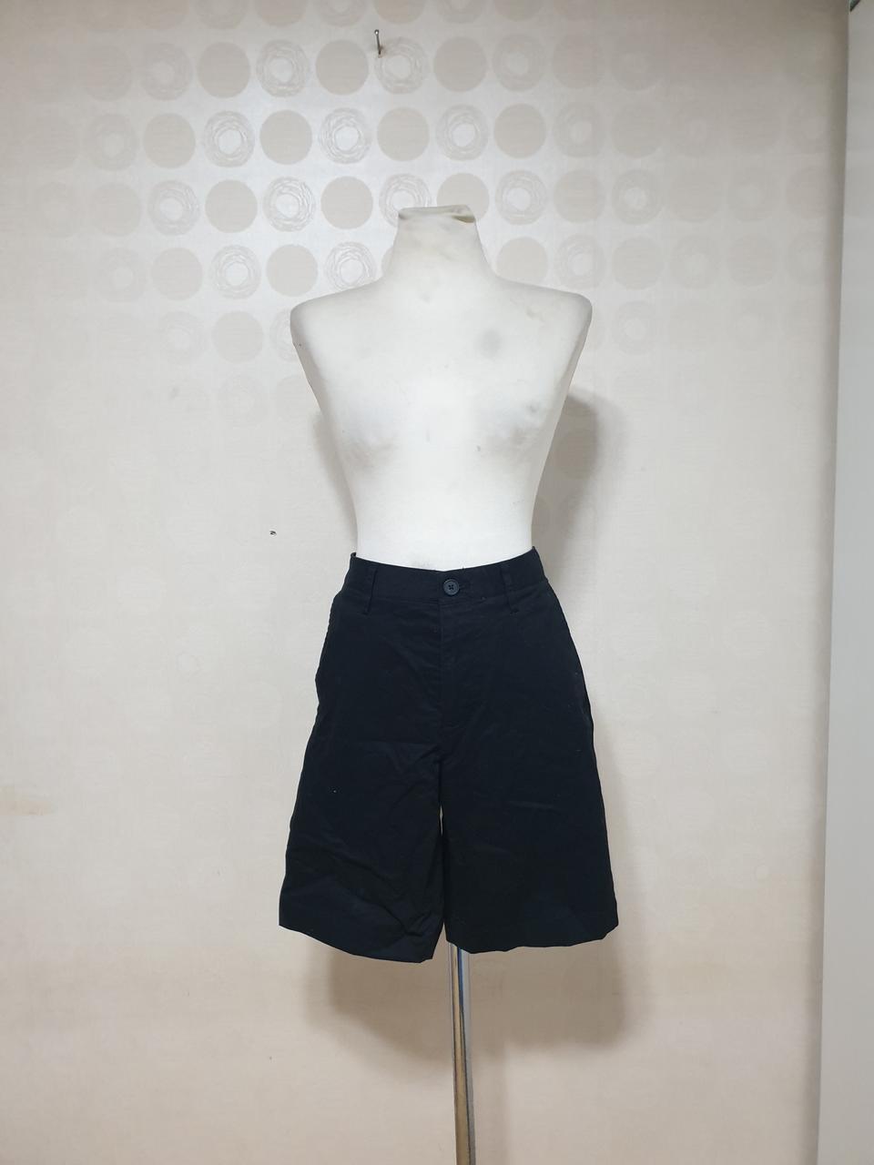 무신사/블랙반바지77/반바지77/여성반바지77