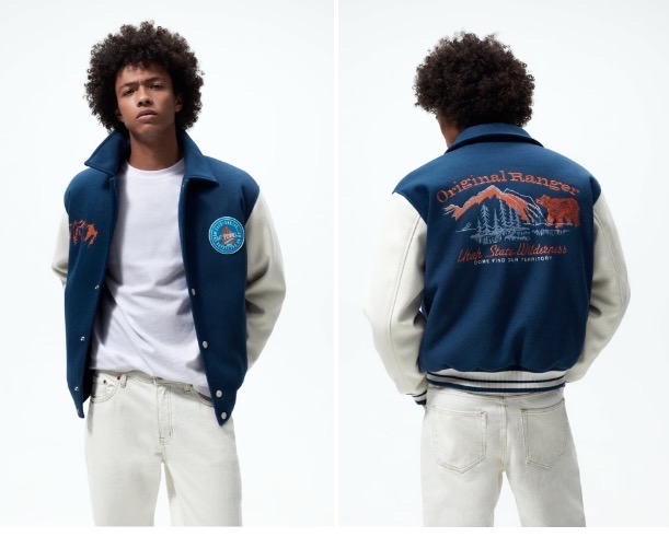 자라 / 스타디움 자켓, 봄버 자켓, 남성 자켓 / XL